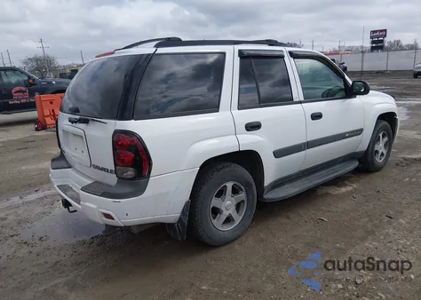 2004 Chevrolet Trailblazer Ls from USA, damaged, VIN 1GNDT13S642249514